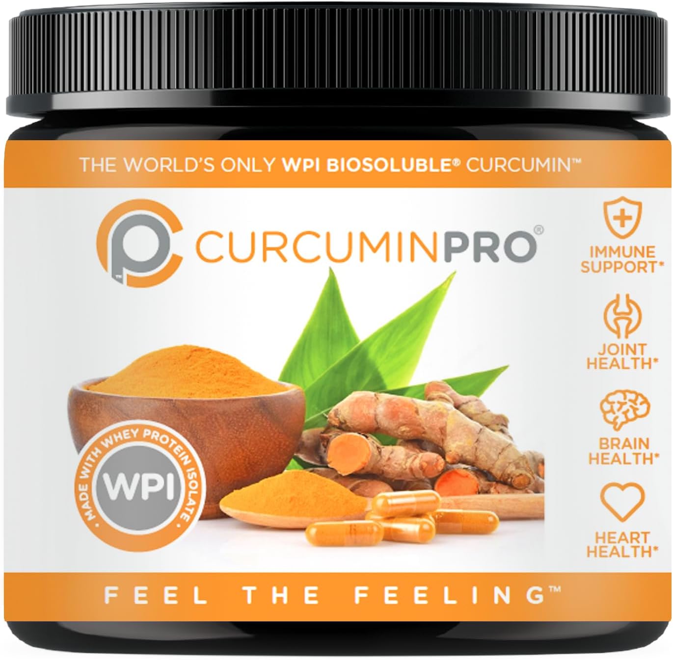 curcuminpro Complete Curcumin Bulk Powder | BioSoluble Organic Turmeric Curcumin Supplement | Natural Wellness Support | 90 Grams