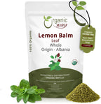 Organic Way Lemon Balm Leaf Whole (Melissa officinalis) - Herbal Tea | Organic & Kosher Certified | Vegan | Raw, Non GMO & Gluten Free | USDA Certified | Origin - Albania (2 Ounce (Pack of 1))