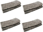 EZ SPARES Microfiber Mop Cloths,Replacement for Hardwood Floor Mop,Washable Wet/Dry Pads,for Home and Office Wet or Dry Floor Tile Cleaning(4 Pads)