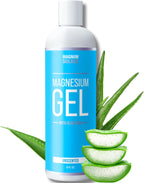Magnesium Gel Topical for Muscles - Body Massage Gel with Pure Magnesium Chloride and Aloe Vera (Unscented)