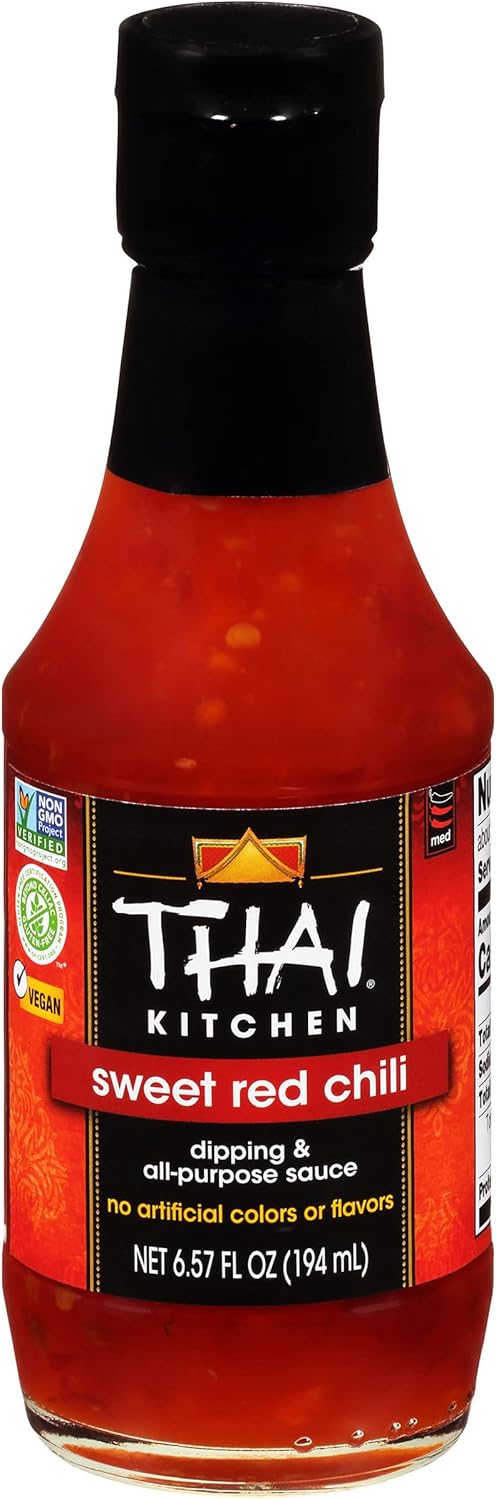 Thai Kitchen Gluten Free Sweet Red Chili Dipping & All Purpose Sauce, 6.57 fl oz (Pack of 6)