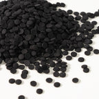 Black Sprinkles, Black Confetti Sprinkles for Cake Decorating, Round Sprinkle for Cupcakes, Ice Cream, Donut, Cookies, Chocolate(120g/4.23oz)