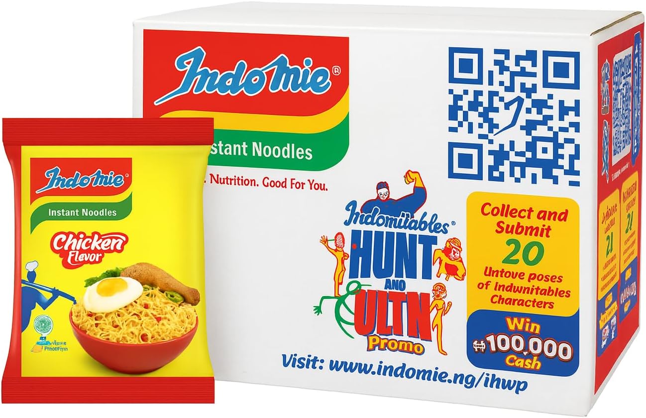 Nigerian Indomie Noodles Chicken Flavor??(70g) Pack of 40
