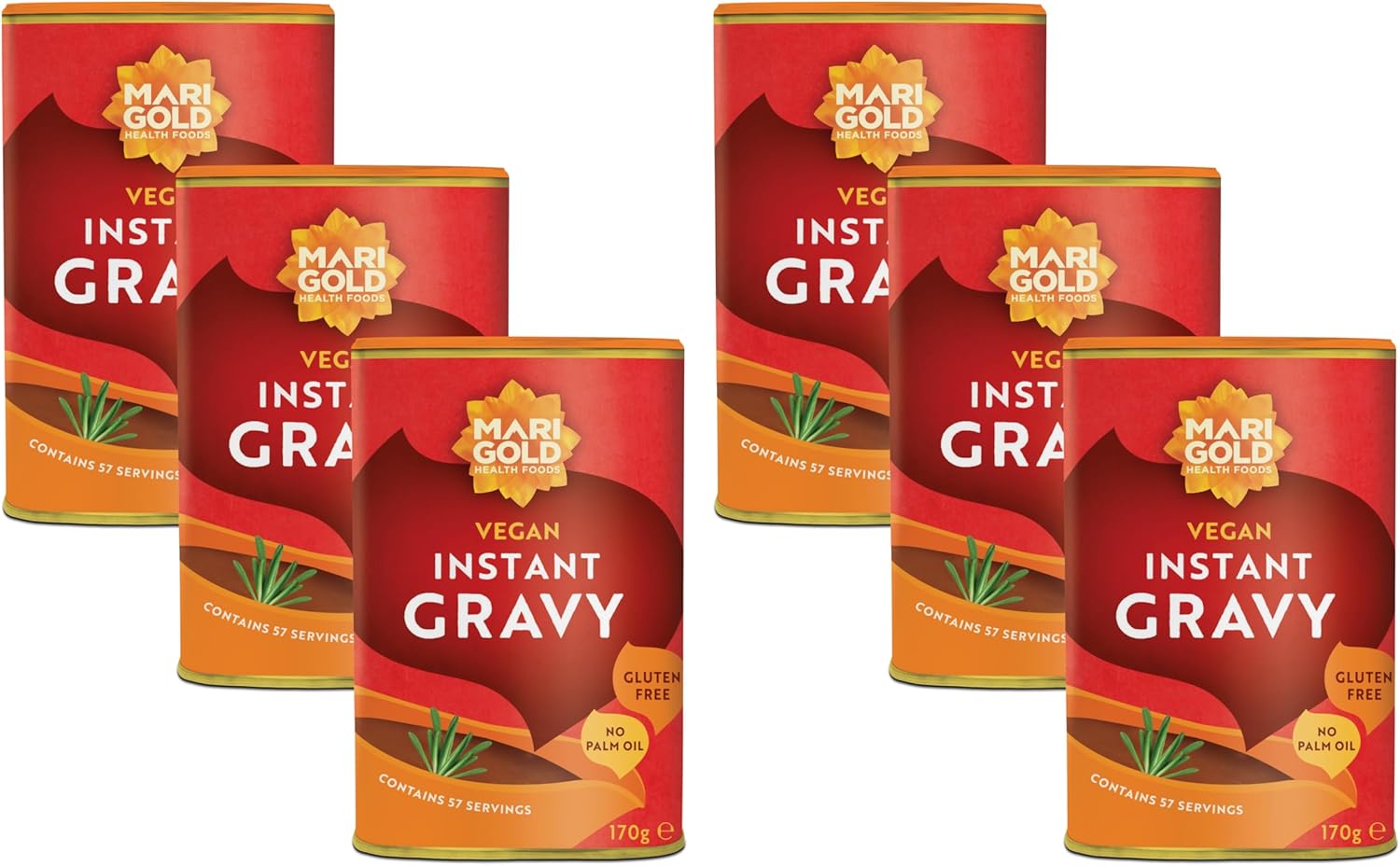 Marigold Gravy Granules - Instant 170g (Pack of 6)