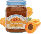Nature's Hollow Apricot Jam: Sugar Free Jam and Preserves, Low Cal, Non GMO, Keto Jam, Vegan, Gluten Free, and Diabetic Friendly - Sugar Free Jelly - 10oz