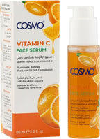 Cosmo Vitamin C Face Serum For Dull Complexion 65ml | 2.2 fl.oz, Texture & Oil Control, Lightweight & Non Greasy, For All Skin Types