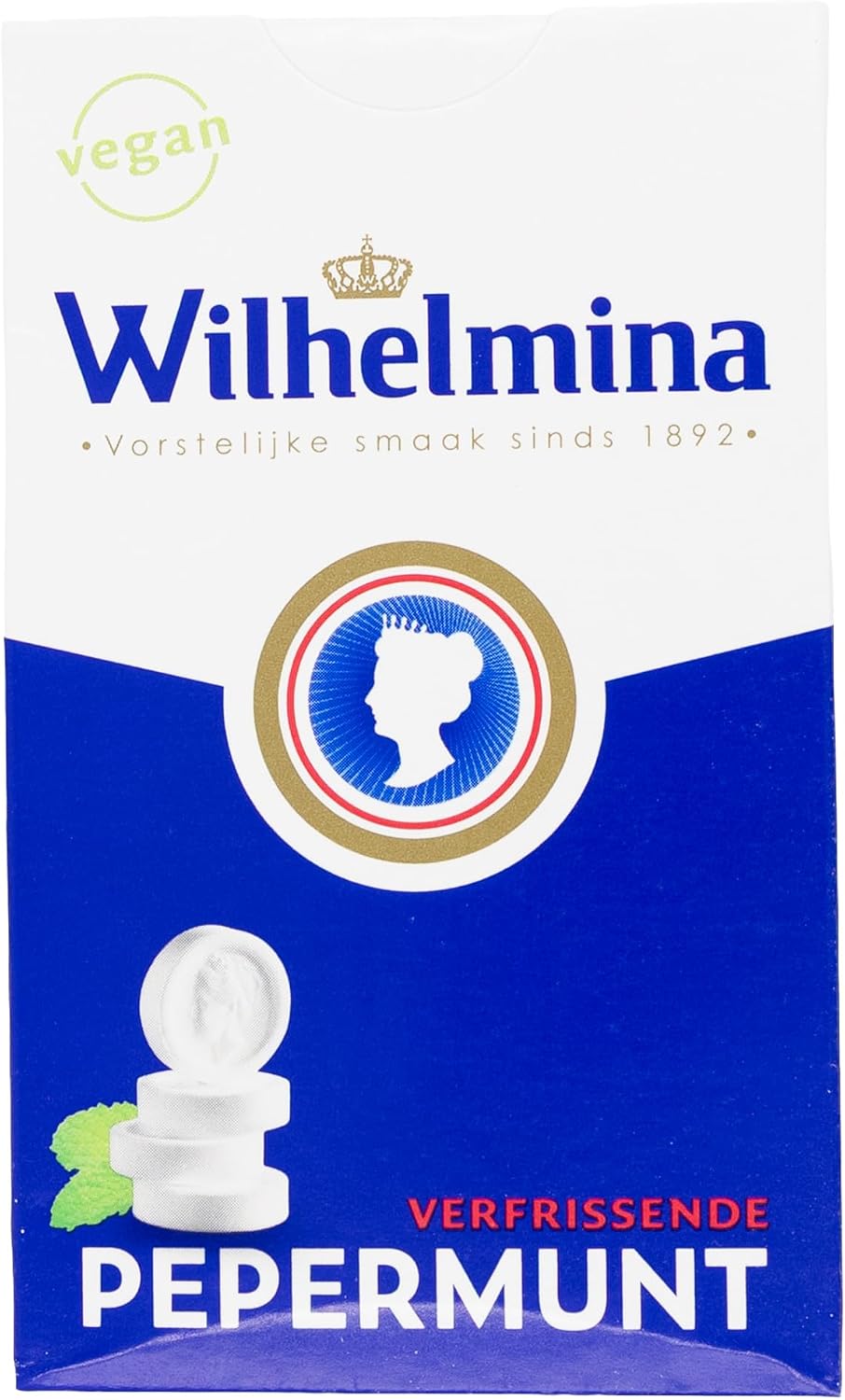 Wilhelmina Peppermints (Classic Dutch Peppermints) - 3.5oz [Pack of 3]