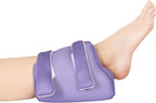 3D Heel Protectors Bed Sore Pillow Cushion for Pressure Sores,Foot Pillows Support Boot for Bedridden Patients Supplies（Purple Pack of 1）