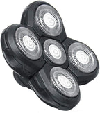 5 Head Shaver Replacement Blades for Electric Razor - Bald Shaving Tool for Head and Face