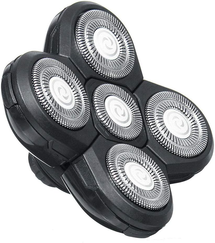 5 Head Shaver Replacement Blades for Electric Razor - Bald Shaving Tool for Head and Face
