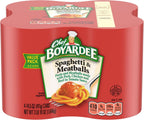 Chef Boyardee Spaghetti and Meatballs, 14.5 Oz Cans, Pack of 4