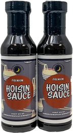 Premium | Hoisin Sauce | 2 Pack | 12 Fluid Ounce Bottles with Flavor Lock Caps | Crafted in Small Batches | Versatile Hoisin Sauce 2-Pack – Great for Dipping, Saucing, and Marinading!