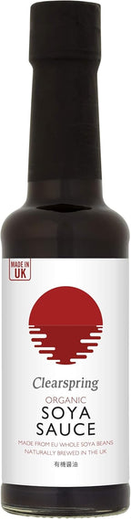 Clearspring Organic Soya Sauce 150 ml (Pack of 6)