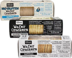 Olina's Bakehouse Wafer Crackers, Assorted - Natural, Gluten Free Natural, Black Pepper, 3-Pack