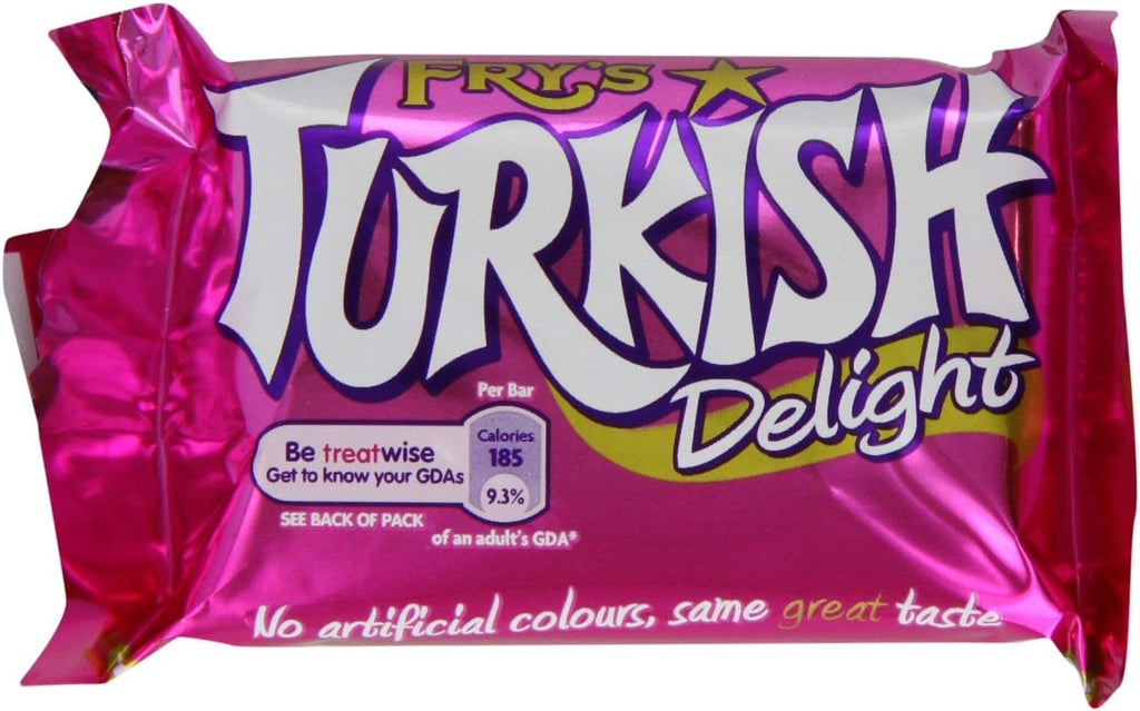 Fry's Turkish Delight British Chocolate Bar x 12