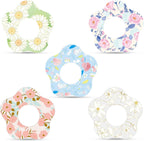 25pcs Flower Theme Adhesive Patches for Libre 2, Breathable Flower Sensor Covers CGM Overpatches Waterproof Sweatproof Monitor Sensor Stickers Tape Accessories for Libre