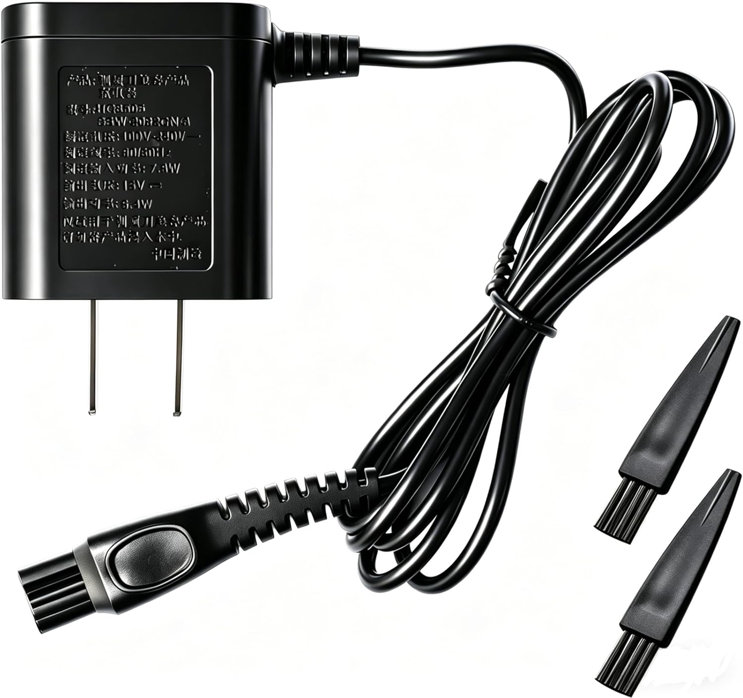 LinMei HQ8505 Power Cord for Philips QP6520 QP6530 MG7750 MG5750 3000 5000 6000 7000 9000 Series Electric Beard Trimmer, Shaver and Groomer