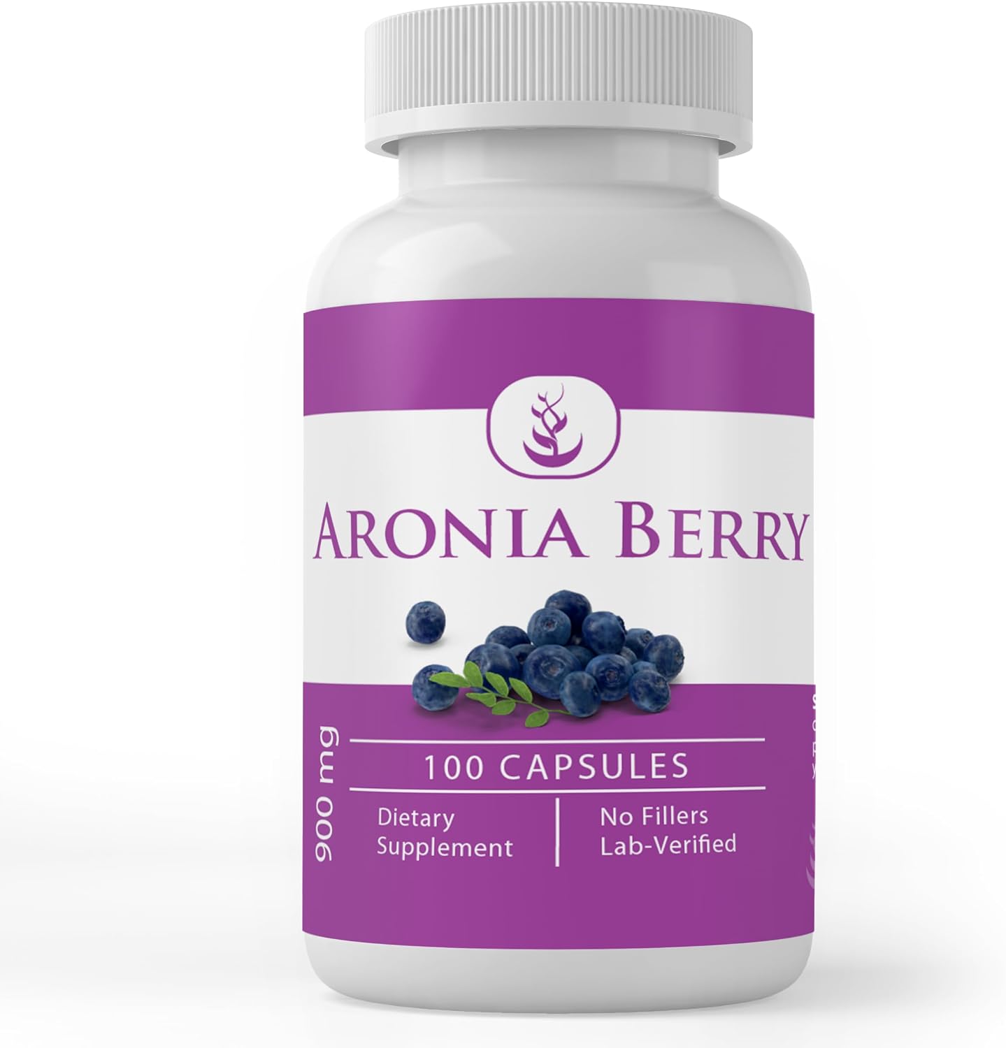 PURE ORIGINAL INGREDIENTS Aronia Berry, (100 Capsules) Chokeberry Extract, Always Pure, No Additives Or Fillers, Lab Verified