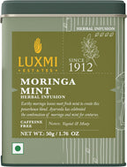 Luxmi Estates - Moringa Mint Tea Loose Leaf - 50g, 1.76 Oz (25 cups) | Moringa and Mint