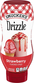 Smucker’s Drizzle Strawberry Flavored Syrup, 20 Oz. Squeeze Bottle
