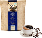 Cafe Blue – 100% Authentic Jamaica Blue Mountain Coffee from Clifton Mount Estate, Medium Roast Whole Bean, Premium Arabica Beans, Bag of 16 Ounces (1 Pound, 454 Grams)