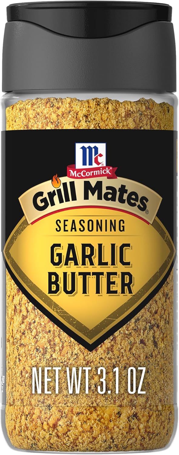 McCormick Grill Mates Garlic Butter Seasoning, 3.1 oz