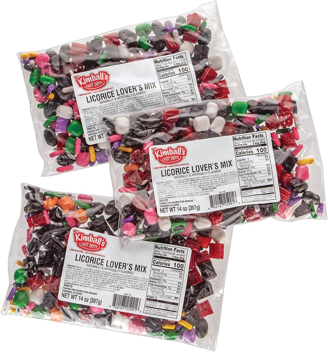 Licorice Lover's Mix 14oz., Set of 3