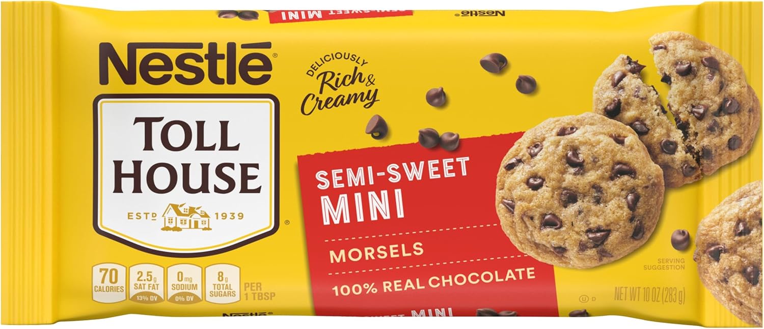 Nestle Toll House Semi Sweet Chocolate Mini Chips, 10 Oz