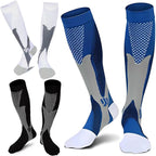 ZFiSt Plus Size Compression Socks Wide Calf for Women Men,Sport Compression Stocking Nurse Socks