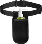 Thinp Massage Oil Holder Belt, Massage Bottle Bag Massages Therapist Bag with Adjustable Belt Professional Single Bottle Lotion Waist Holder Organizer for Beauty Salons, Physiotherapists, Spas