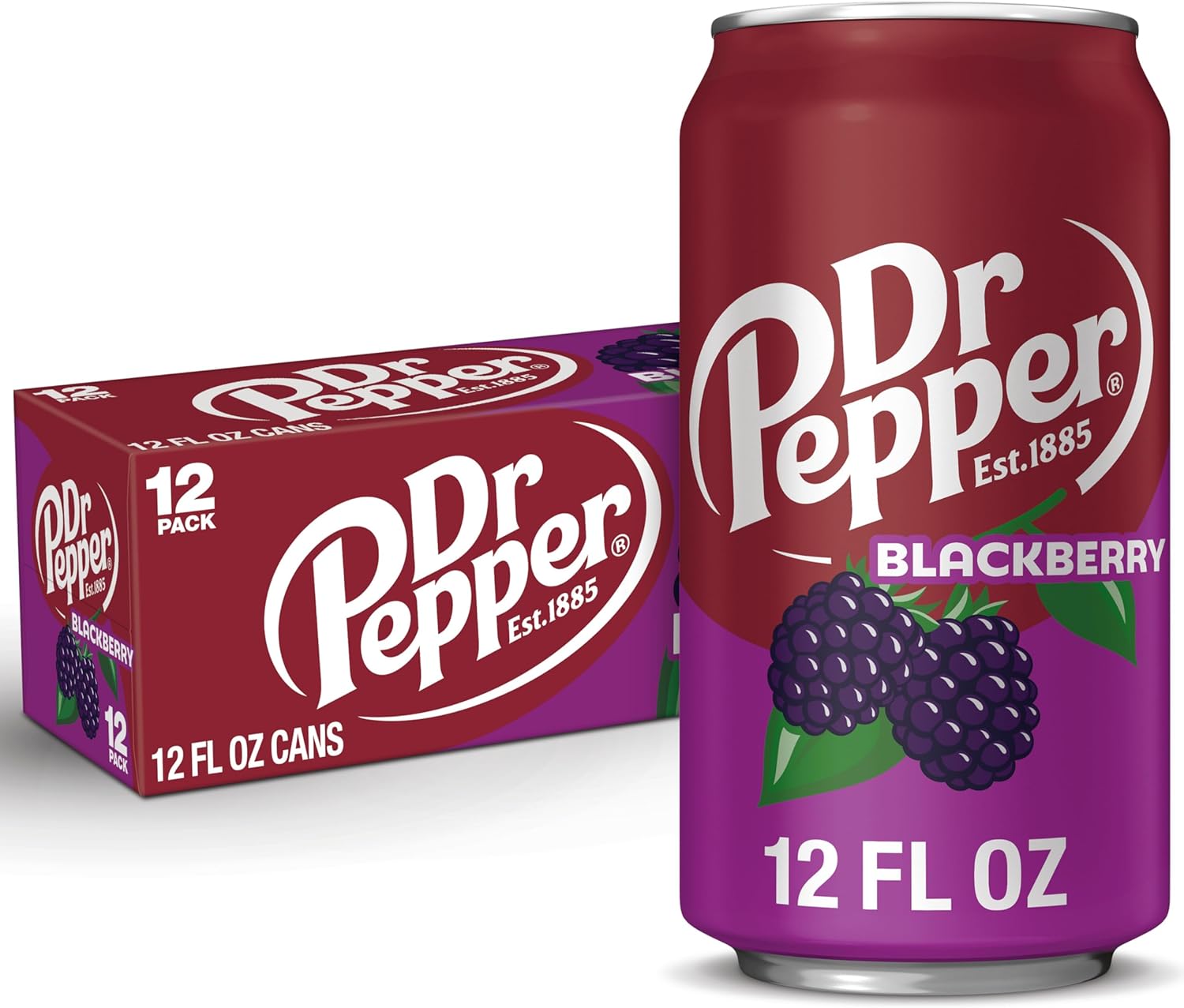 Dr. Pepper Blackberry 12oz 12pk