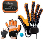 Rehabilitation Robot Gloves, Self-Training Finger Rehabilitation Device Functional Hand Splint Robot Hand Glove, Finger Straightening Brace Guard(Size:XXL Code,Color:Right Hand)