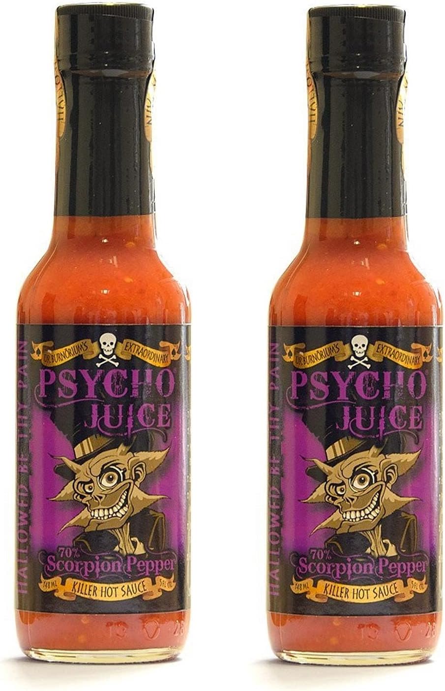 Set Of 2 Psycho Juice 70% Scorpion Pepper