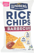 Lundberg Rice Chips Santa Fe Barbecue, 6 Oz, Packaging may vary