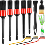 13PCS Car Detailing Brush Set, Car Detailing Brush Kit, Ultra No Soft Scratch Detailing Brush, Car Cleaning Brushes for Interior or Exterior - Professional Dusting Cleaning Supplies