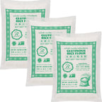 Soeos Glutinous Rice Flour 48 Ounce (Basic), Rice Flour for Baking or Cooking, All Natural White Rice Flour, Vegan, Gluten-Free