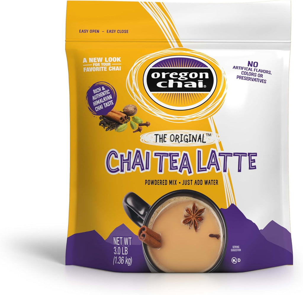 Oregon Chai Original Dry Chai Latte Mix, 3 Pound (Pack of 1)