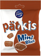 Fazer Pätkis Mini Bites - Original - Finnish - Milk Chocolate Candies covered Mint Truffle - Bag 140g