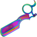 Barber Salon Straight Cut Throat Wet Shaving Razor Shavette Rasoirs Multi Colour