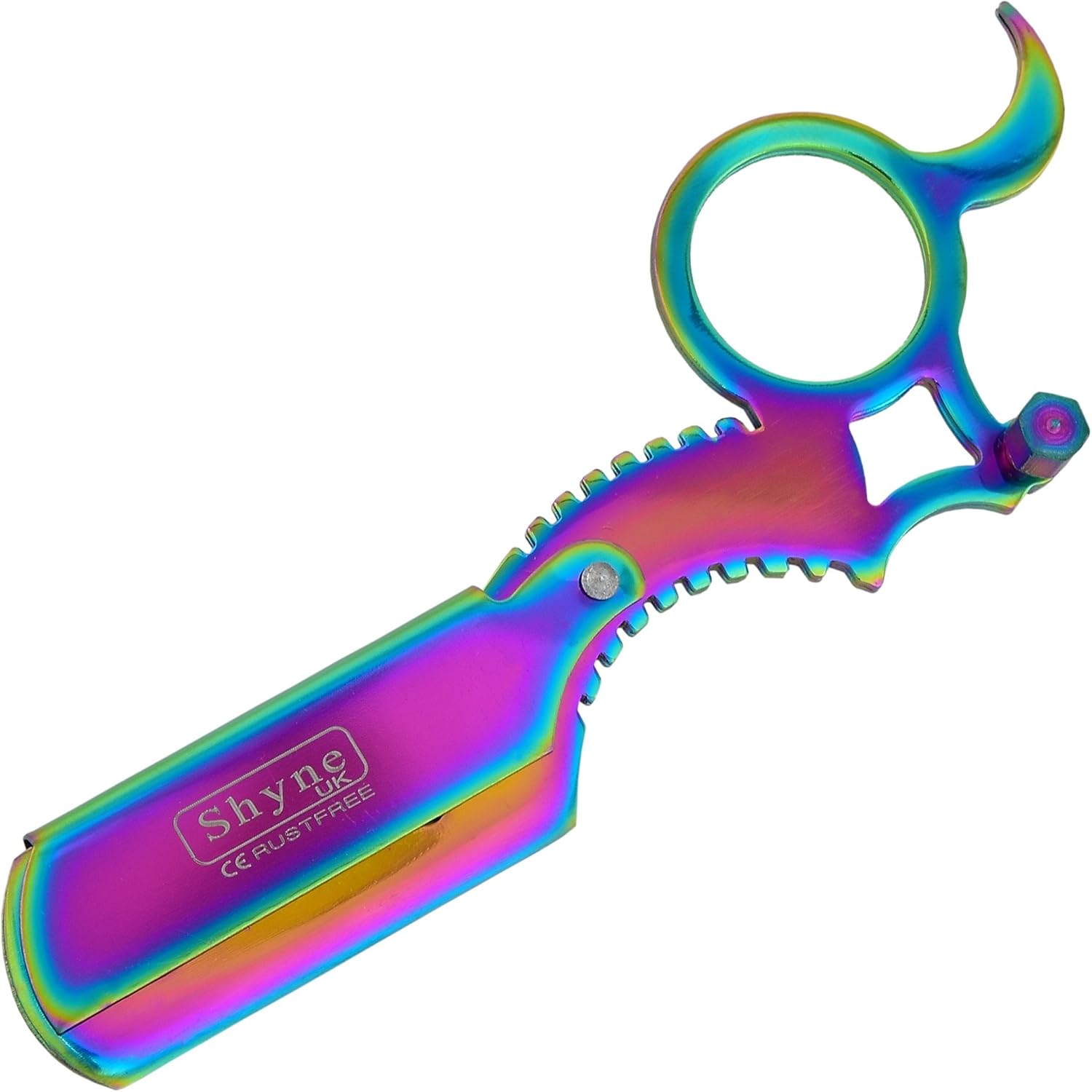 Barber Salon Straight Cut Throat Wet Shaving Razor Shavette Rasoirs Multi Colour