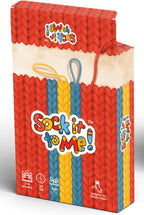 Sock it to Me! Card Game, Family Fun, 2-6 Players, Ages 7 Years and up, 20 Min Play Time