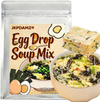 Egg Drop Soup Mix, Instant Freeze-Dried Vegetable Soup, 15 Packets (Seaweed flavor)