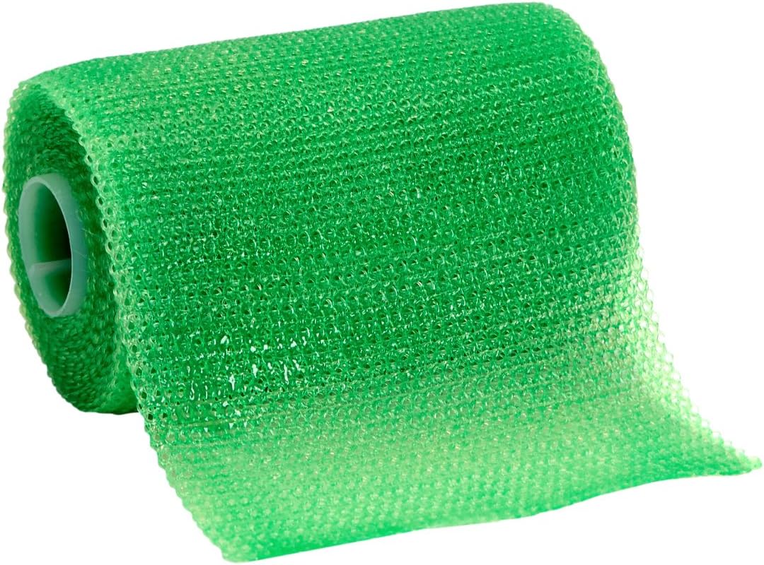 Scotchcast 3M Scotchcast 82003V Plus Casting Tape, Bright Green 3" x 4 Yard (Pack of 10)