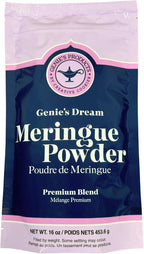 Genie's Dream Premium Meringue Powder, 16oz (1lb) pouch