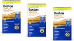 Boston SIMPLUS Multi-Action Solution Travel Kit and Lens Case - from Bausch + Lomb, 1 fl oz (30 mL), Contact Lens Case Included (Pack of 3)