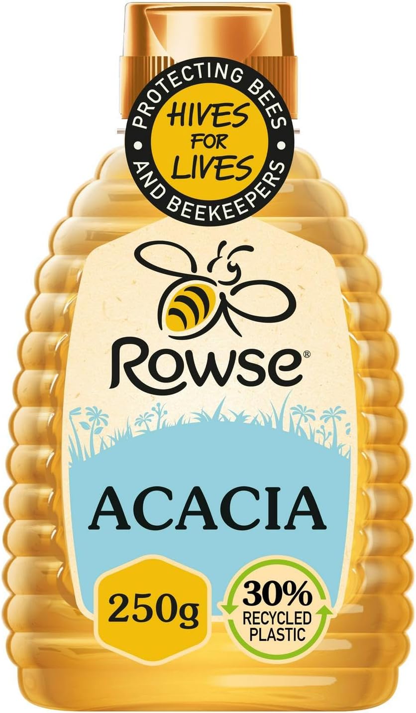 Rowse Squeezy Acacia Honey 250g (Case of 6)
