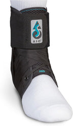 Med Spec ASO Ankle Stabilizer - Lace Up Ankle Brace for Sprained Ankle and Peroneal Tendonitis, Orthopedic Ankle Support for Men, Women, Adults, Teens and Kids, Sports Injury Recovery