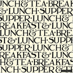 Emma Bridgewater 20 Luxury Paper Luncheon Napkins- Black Toast