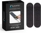 Professional Pedicure File Refills - Pack of 50 Foot File Replacement Pads - Black - Disposable Foot Files for Pedicures - Pedi Foot File Pads with Water Resistant Strong Adhesive (180 Grit)