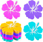200 Pack Hawaii Laua Paper Napkins Tropical Luncheon Disposable Napkins Hawaii Hibiscus Beverage Napkins for Beach Summer Hawaiian Luau Party Supplies Tableware Decorations